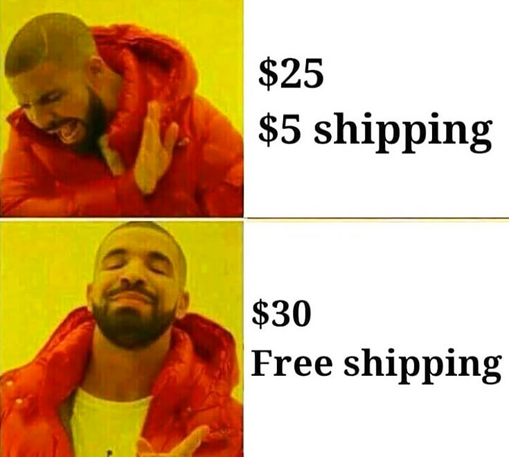 lowers its requirements for free shipping